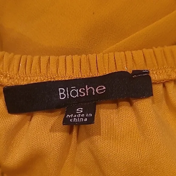 Blashe yellow dress szS - Picture 5 of 5